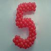 Цифры с плетением из шаров (1.7 м) Цифры с плетением из шаров (1.7 м)