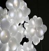 облака из светящихся шаров неоновых со светодиодами на свадьбу